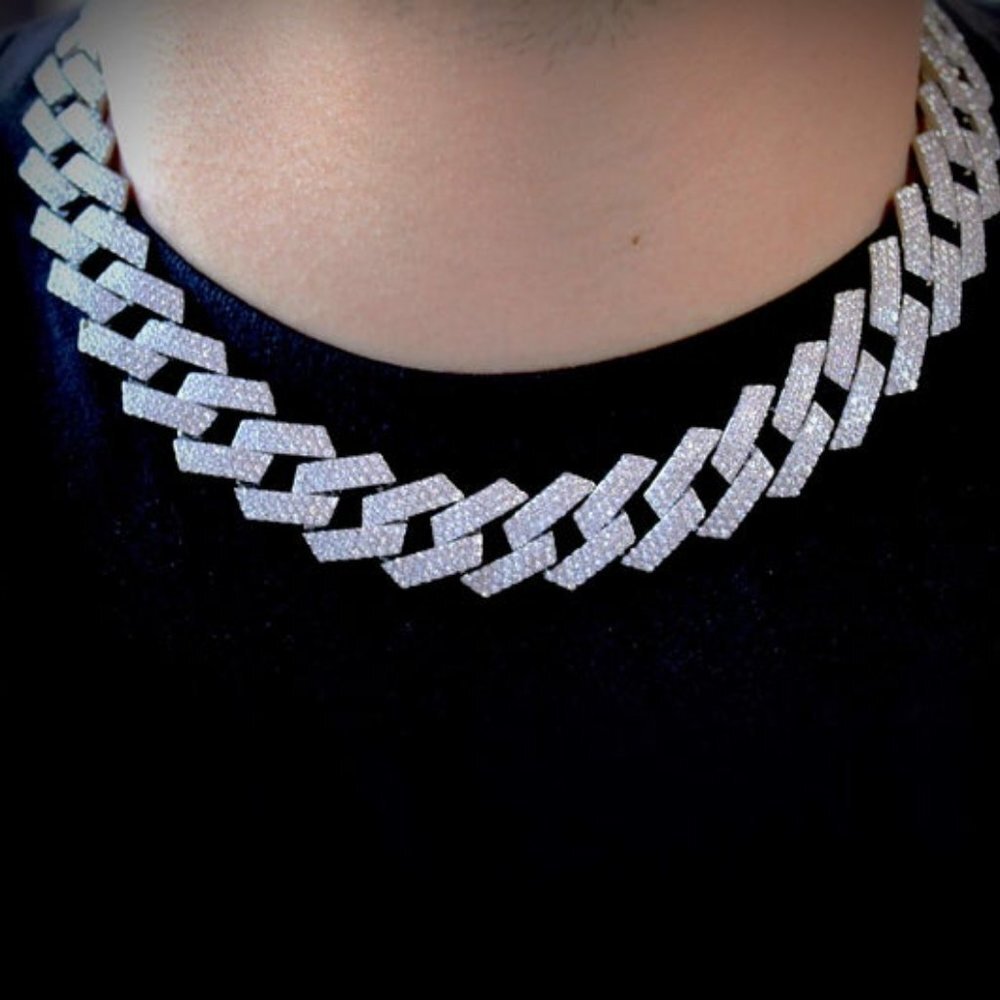Miami Cuban Link CZ Chain 20MM | Urban Jewelry